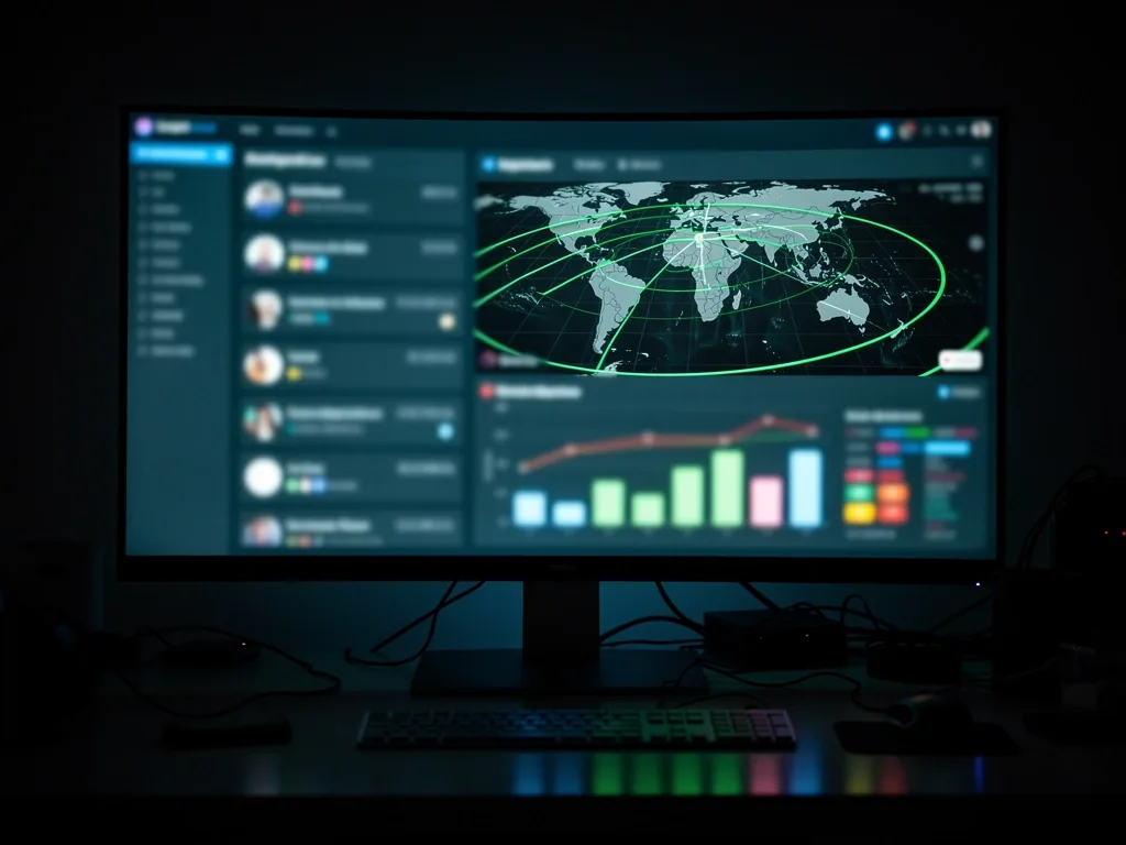 Digital Hub Dashboard Interface
