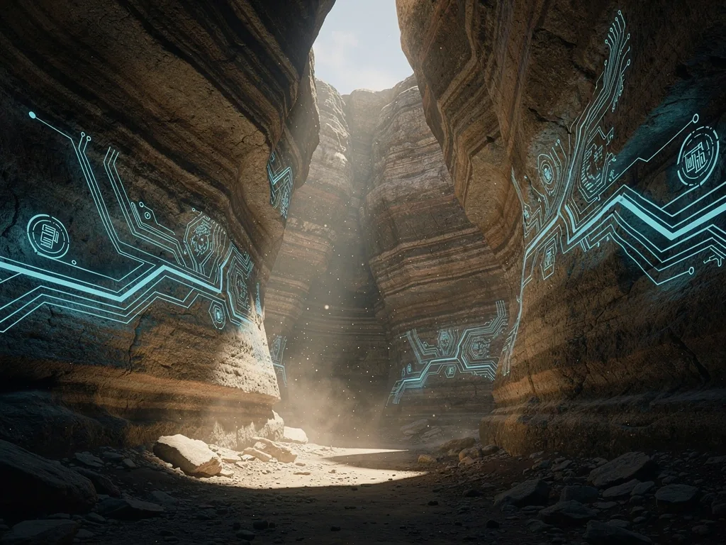 The Digital Rune Etchings